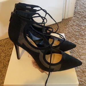 4” Jessica Simpson Heels. Worn a few times, excellent condition